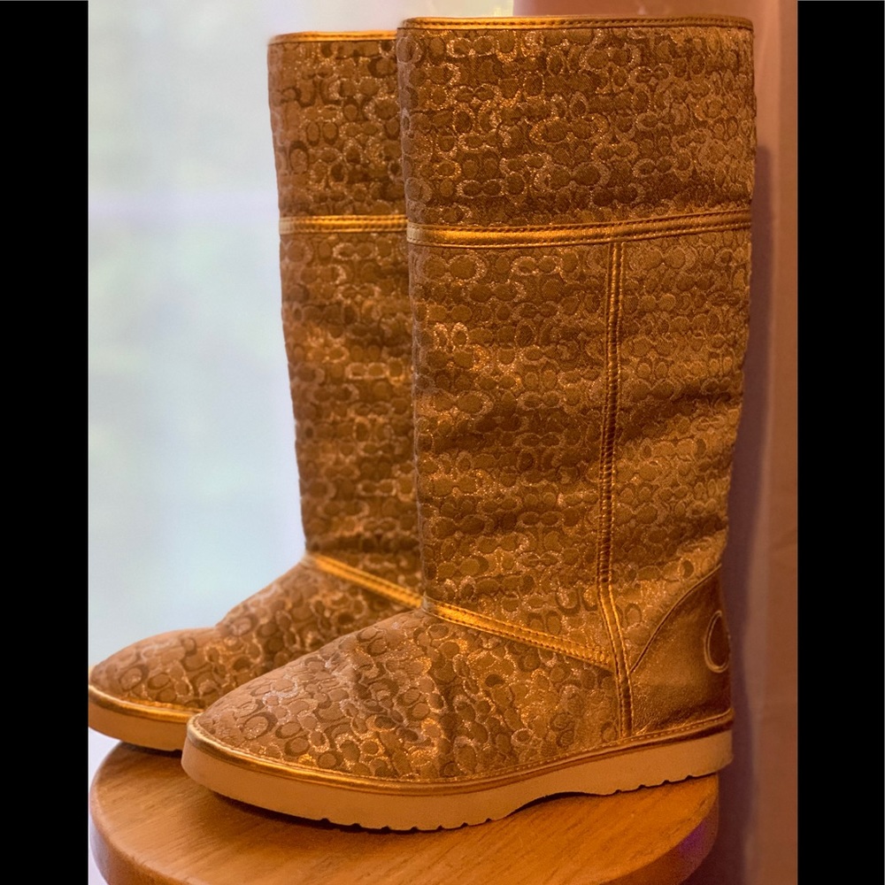 Coach Nikole Shearling Boots
